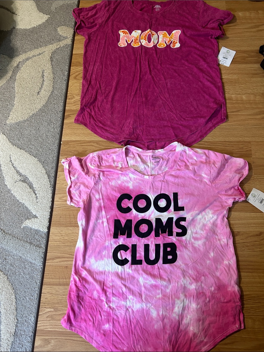 Celebrate It Pink Tie-Dye & Magenta Mother's Day Tee Set